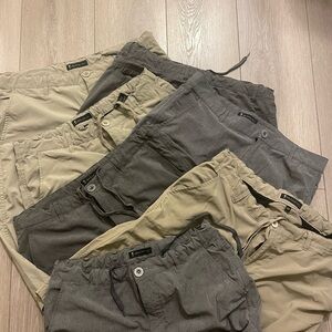 SEVEN pairs of American tall men’s shorts 34XT